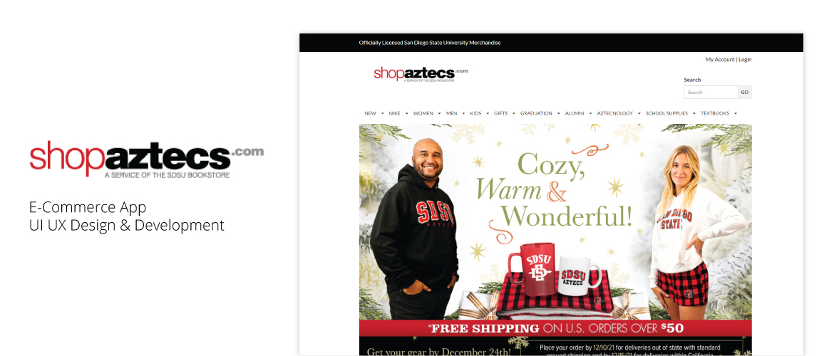 Shopaztecs - UI UX Design & Development